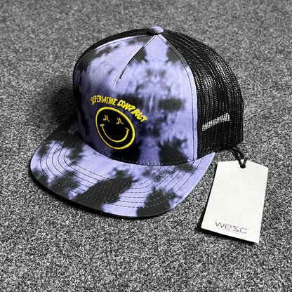 WeSC Happy Skater Mesh Back Hat Trucker Cap .