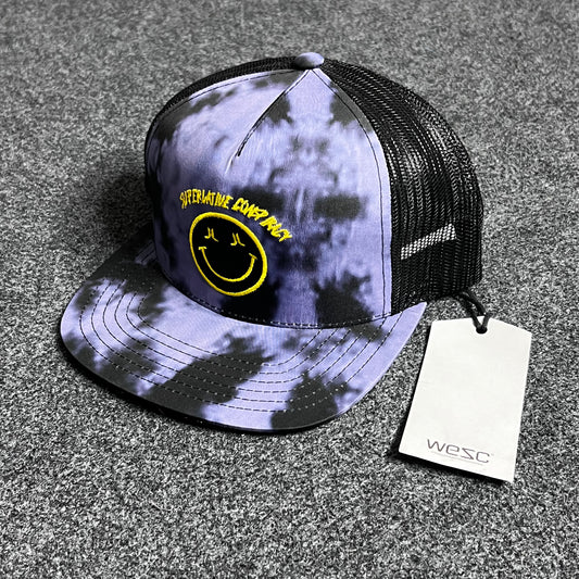 WeSC Happy Skater Mesh Back Hat Trucker Cap .
