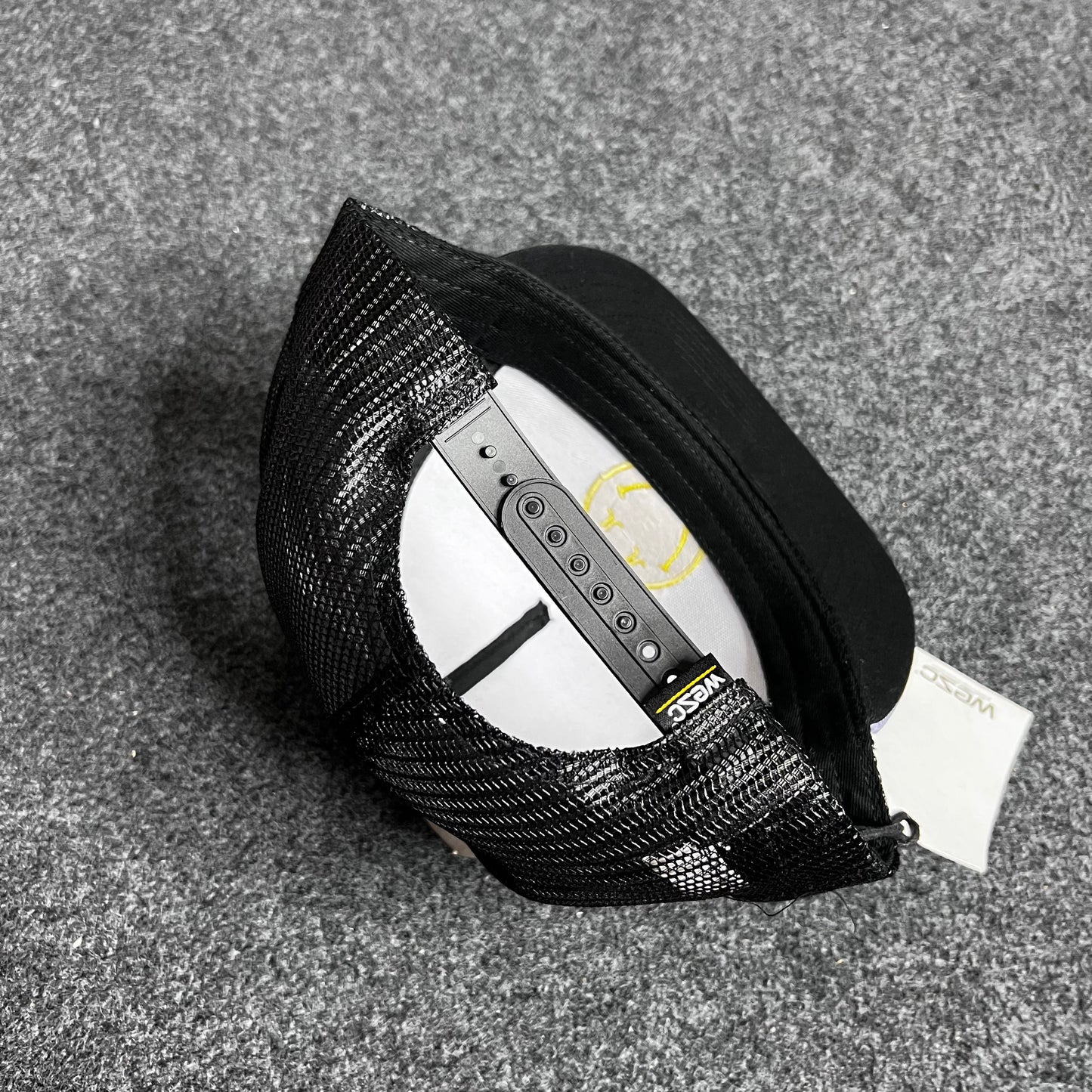WeSC Happy Skater Mesh Back Hat Trucker Cap .
