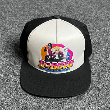 Boruto: Naruto Next Generations Team adjustable trucker hat.