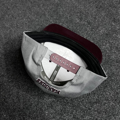 Flat-Brimmed Snapback style cap