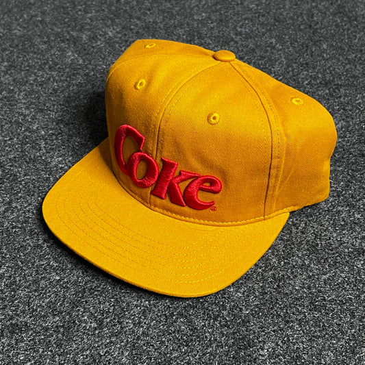 Coke snapback hat.