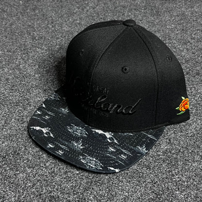 Great Norrland Moomin Black Snapback Cap