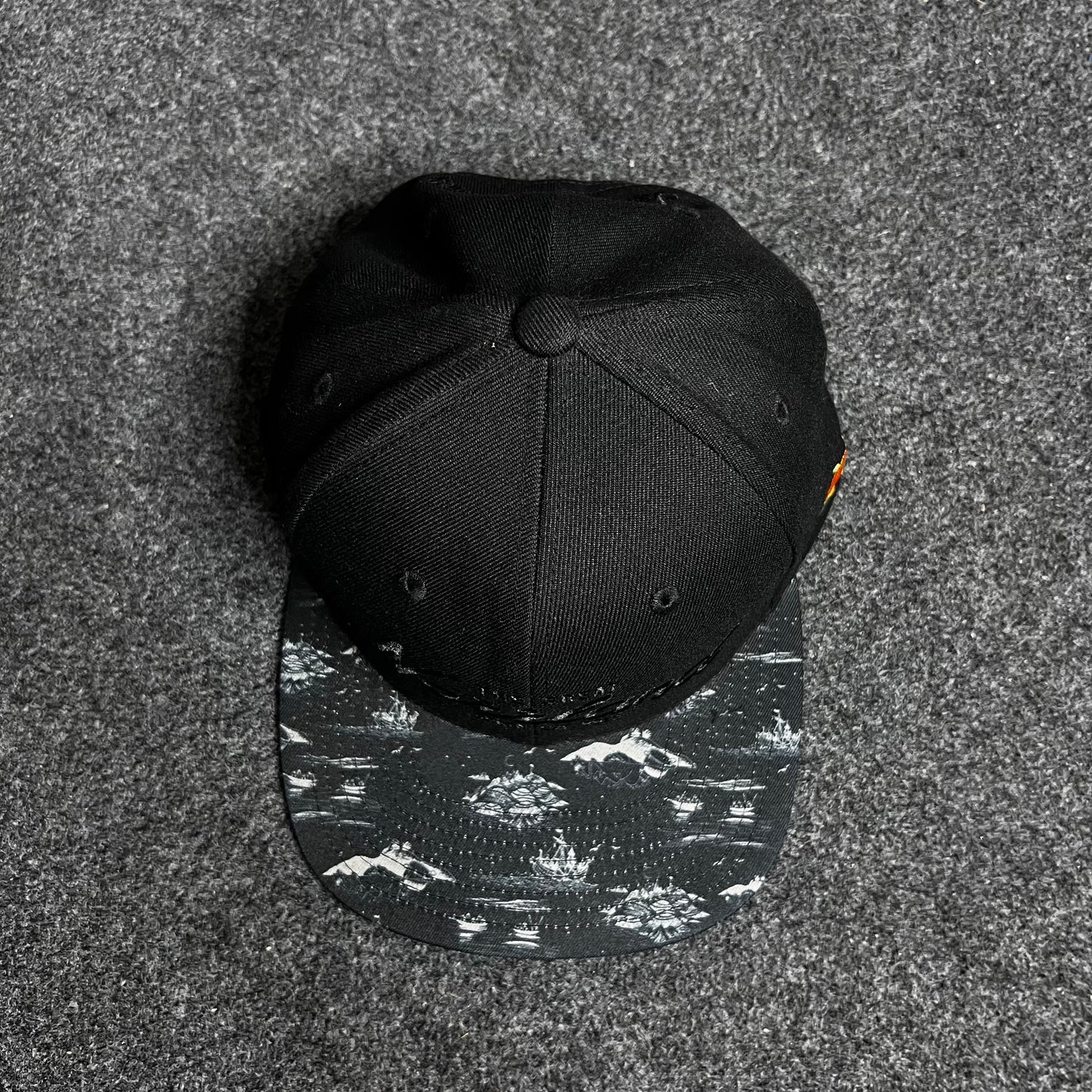 Great Norrland Moomin Black Snapback Cap