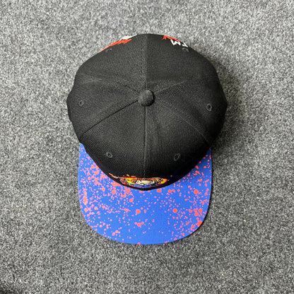 Universal Chucky Baseball Cap Adult Snapback Hat with Flat Brim.