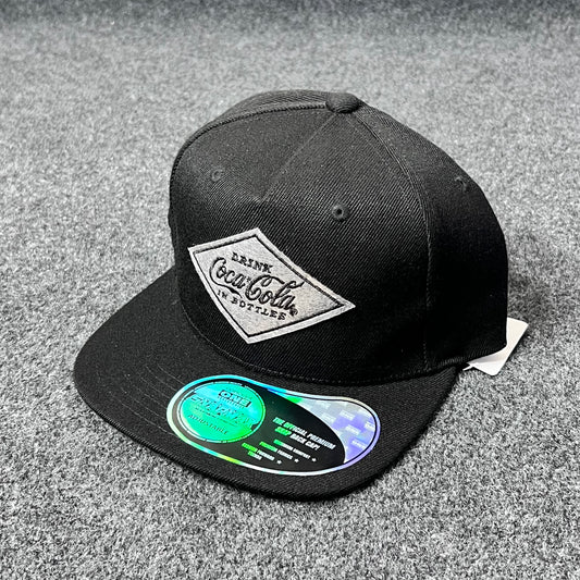 Black Coca-Cola branded Snapback Hat.