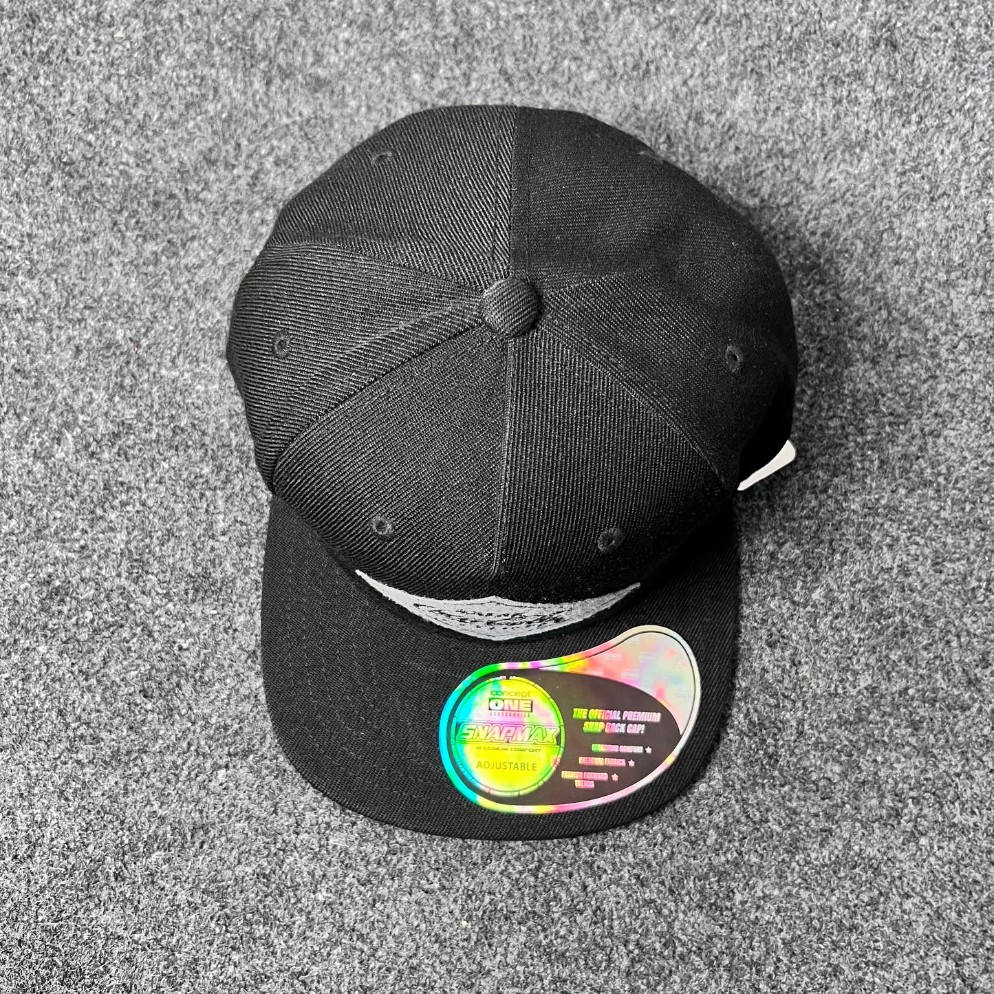 Black Coca-Cola branded Snapback Hat.