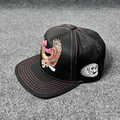 Trucker Hat Featuring Merchandise from The Iconic American Death Metal band Death.