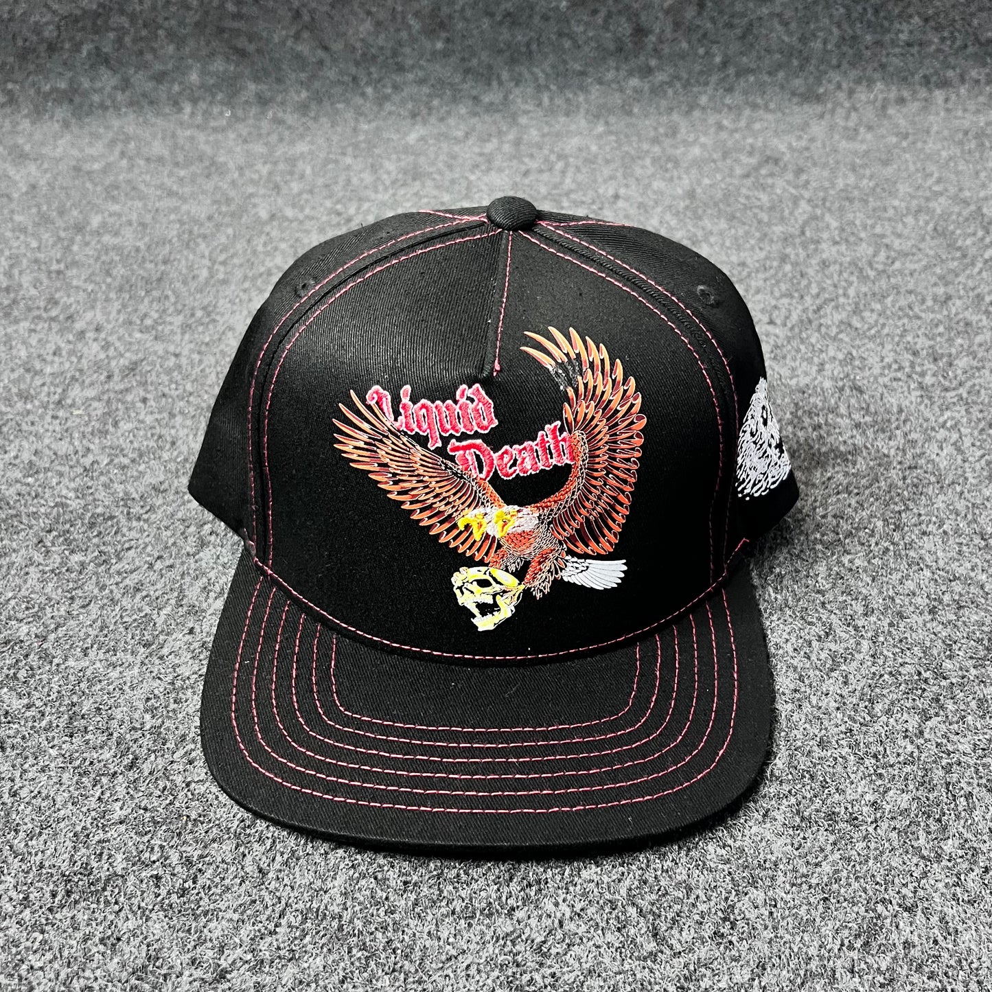 Trucker Hat Featuring Merchandise from The Iconic American Death Metal band Death.