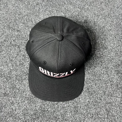 Grizzly Griptape "GRIZZLY" Snapback Cap.