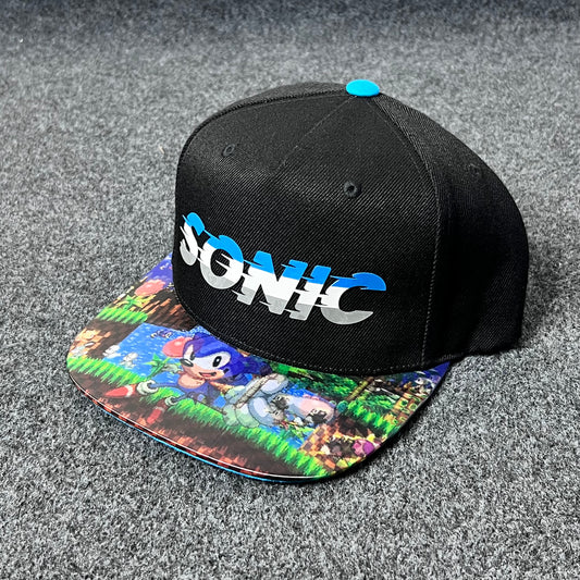 Sonic the Hedgehog Lenticular Brim Snapback 3d Brim