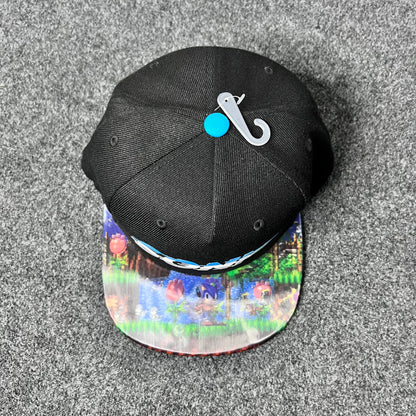 Sonic the Hedgehog Lenticular Brim Snapback 3d Brim