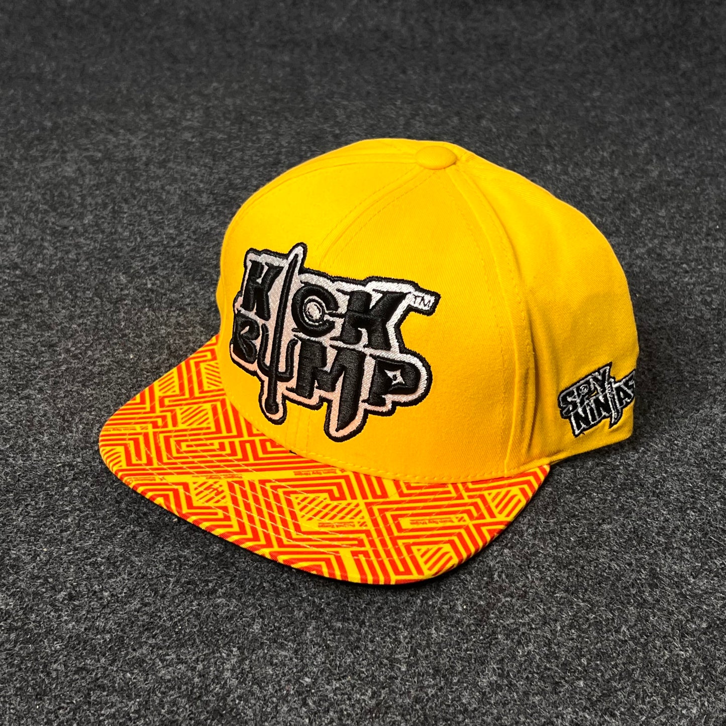 Spy Ninjas Kick Bump Cap with Snapback and Flat Peak  ( KIDS CAP AGE 6-18