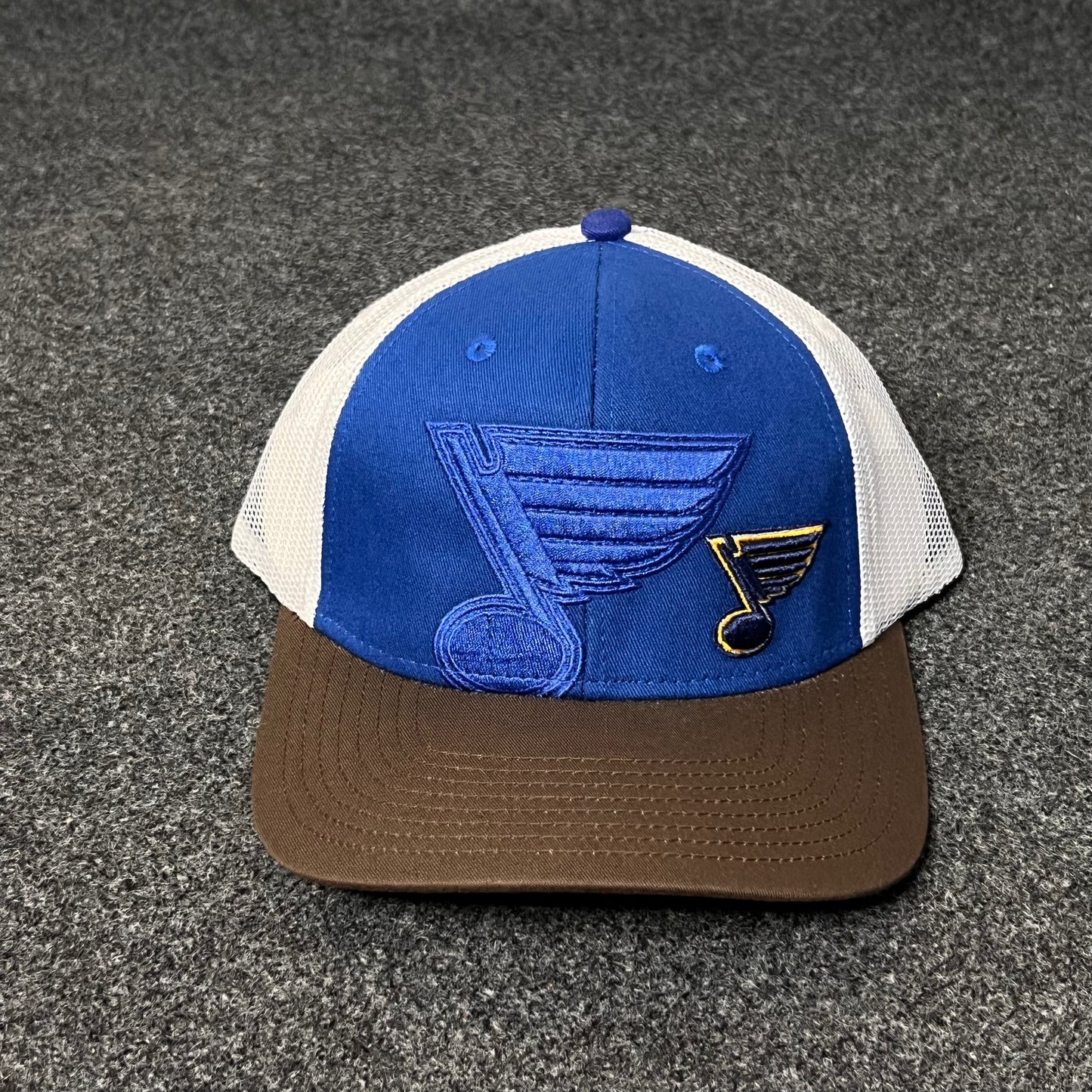 '47 Brand Blue Trucker Mesh Adjustable Snapback Hat  ( KIDS CAP AGE 6-18