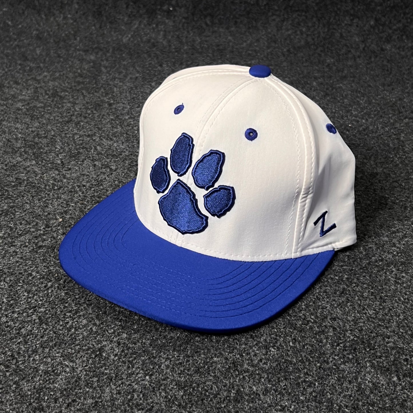 Paw Print Baseball  Fitted Cap ( L SIZE )