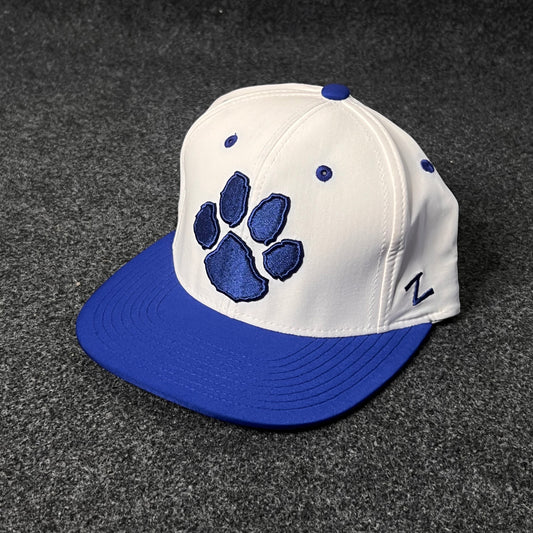 Paw Print Baseball  Fitted Cap ( L SIZE )