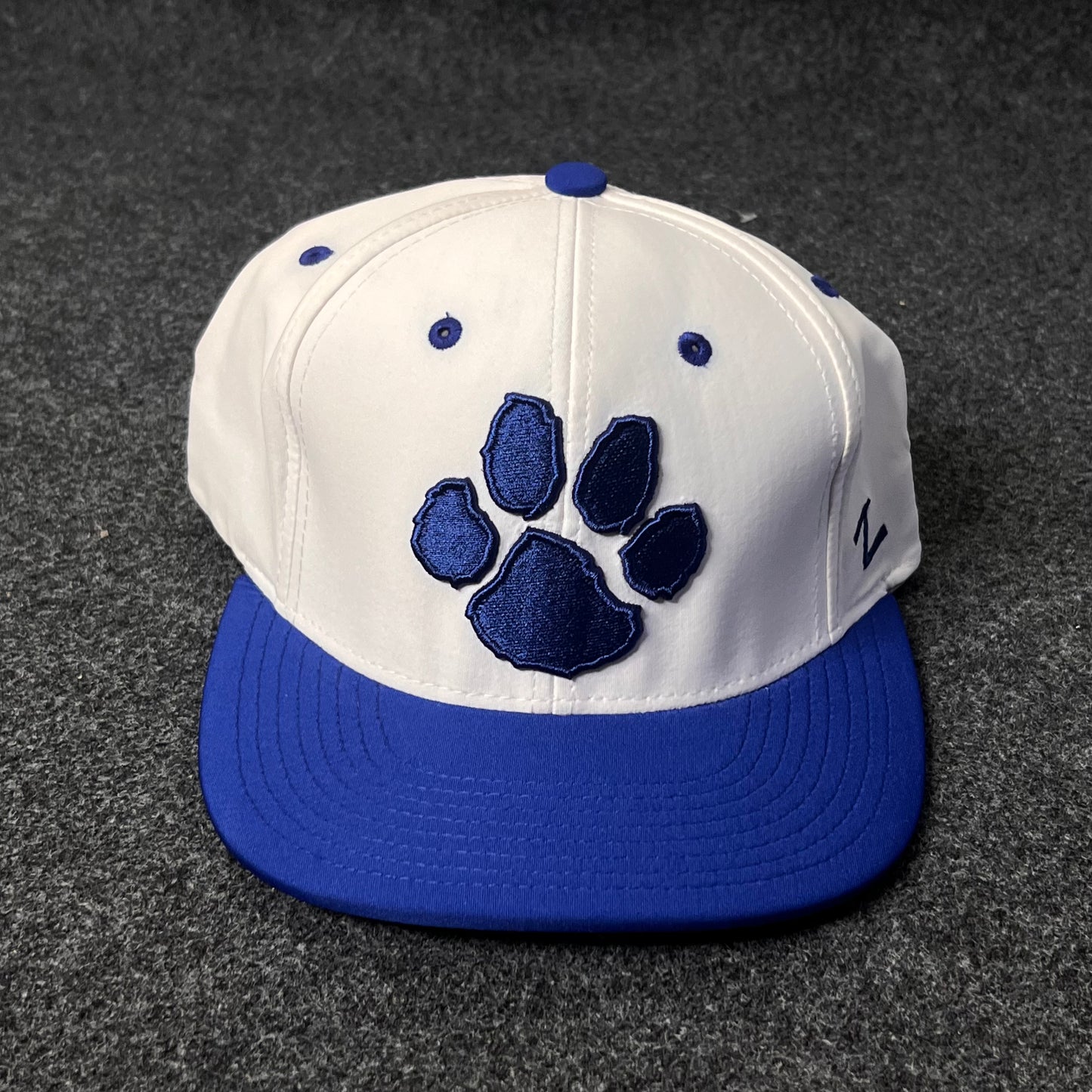 Paw Print Baseball  Fitted Cap ( L SIZE )