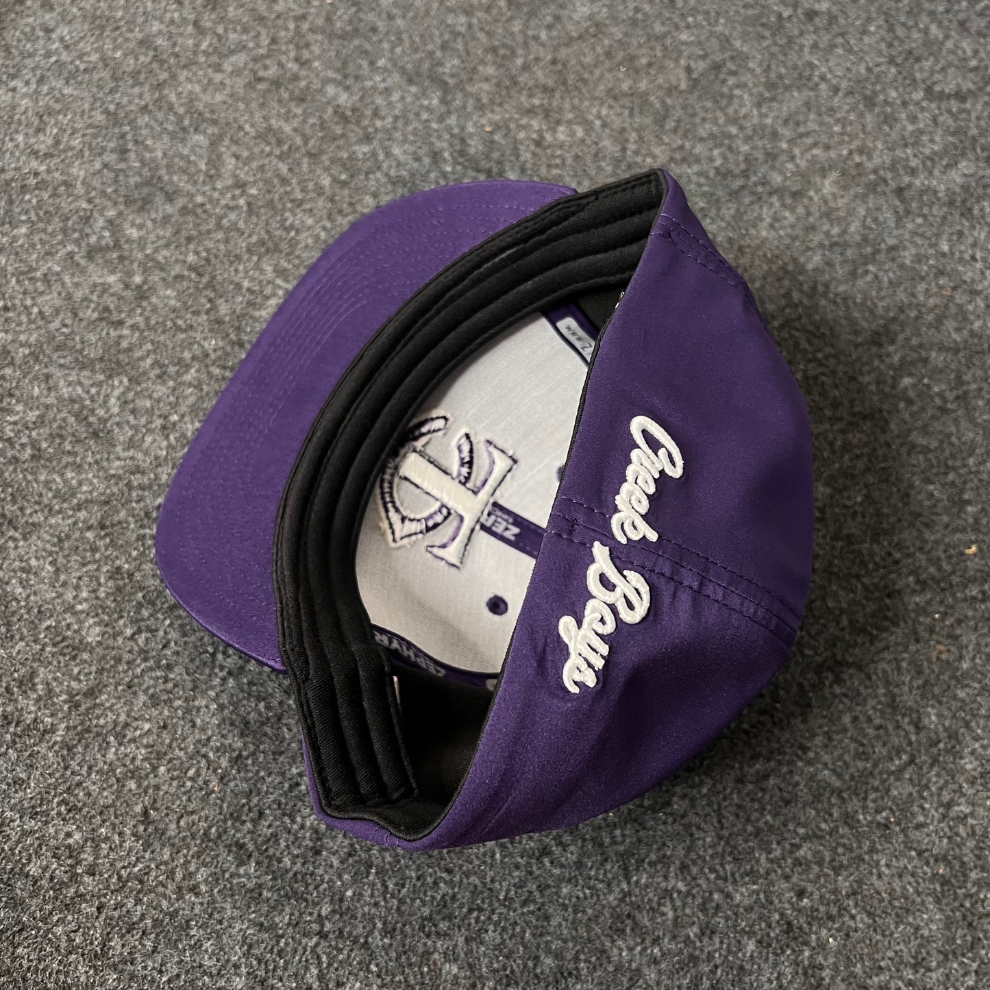 Men's New Era Purple Minnesota Twins Lavender Undervisor 59FIFTY Fitted Hat( L SIZE )