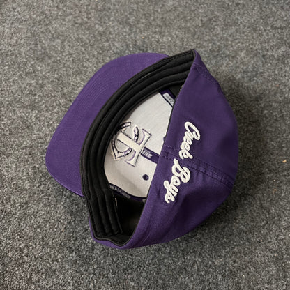 Men's New Era Purple Minnesota Twins Lavender Undervisor 59FIFTY Fitted Hat( L SIZE )