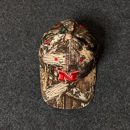 Nebraska Cornhuskers Camouflage  Fitted Hat  (M size )