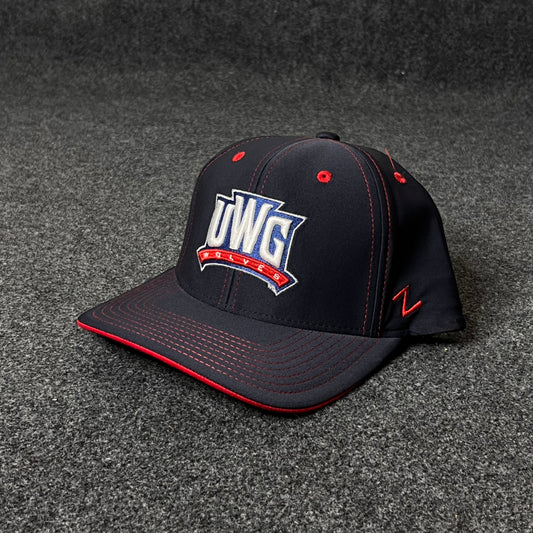 University of West Georgia (UWG) Athletics Logo Sized Fitted Hat  (M size )