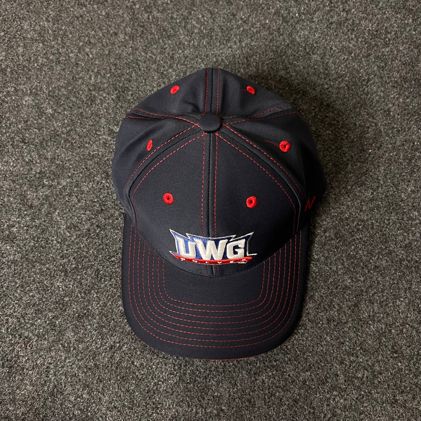 University of West Georgia (UWG) Athletics Logo Sized Fitted Hat  (M size )