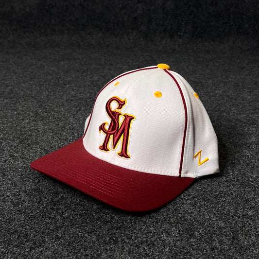SM Logo Adjustable Snapback Baseball  Fitted Hat  (M size )