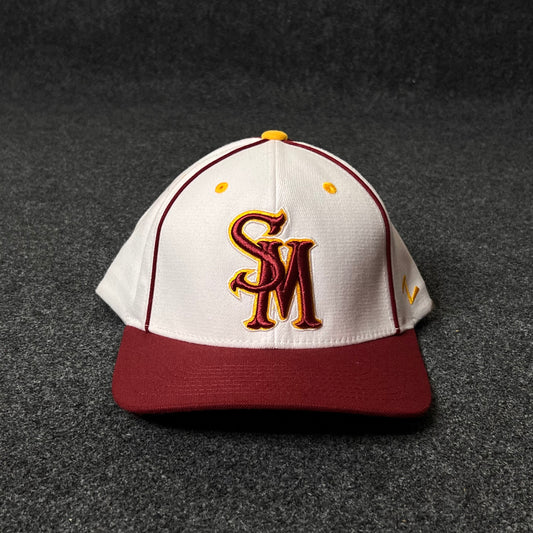 SM Logo Adjustable Snapback Baseball  Fitted Hat  (M size )