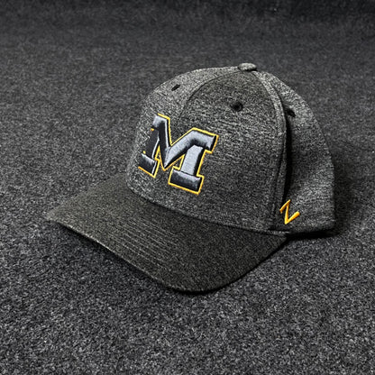 Zephyr Men's Standard NCAA Officially Licensed Hat Somber Fog Fitted Cap  (M size )