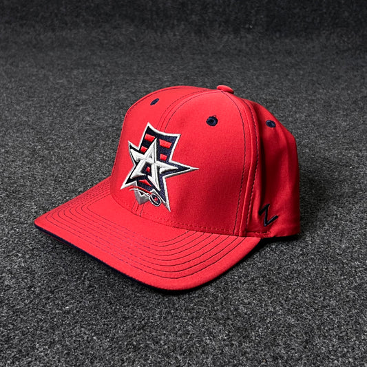 Allen Americans Classic Red Snapback Fitted Cap (M size )