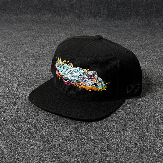 DGK Bomb Black Snapback Hat