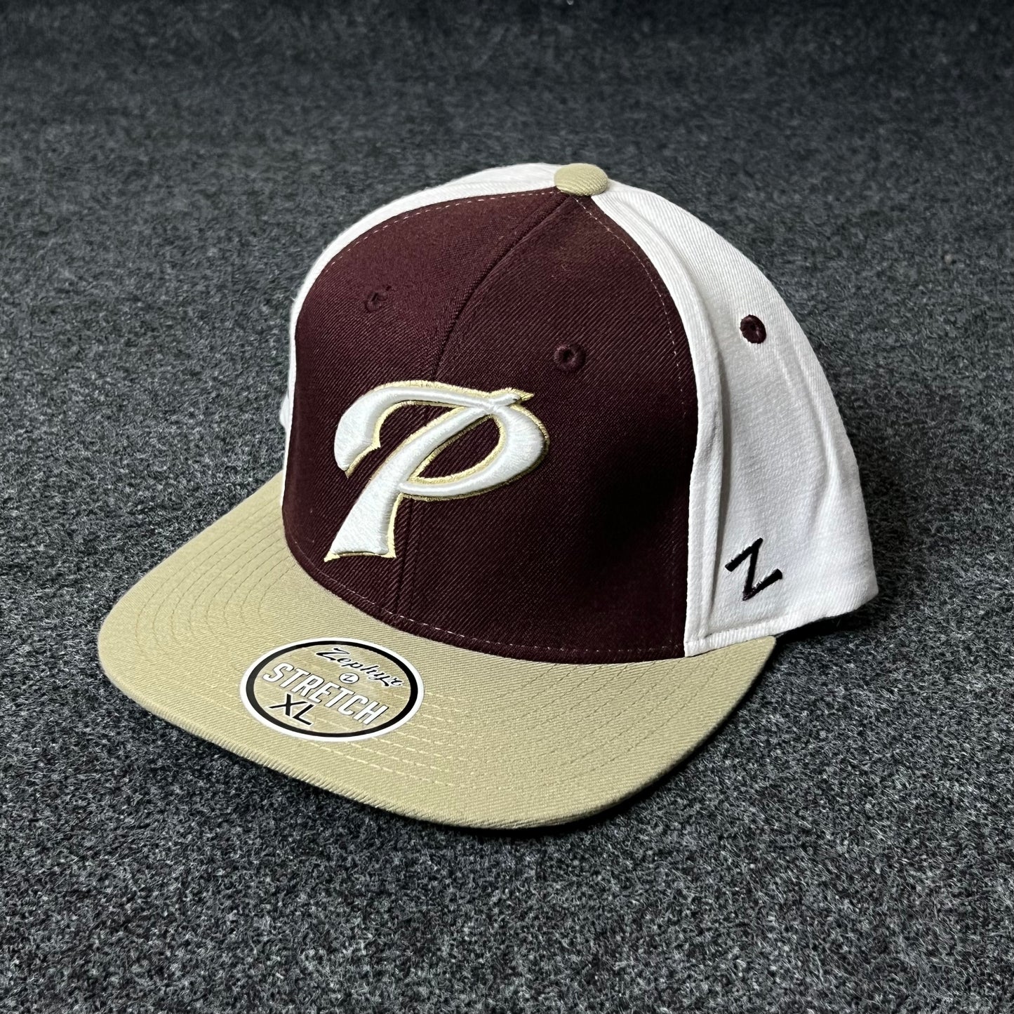 Philadelphia Phillies Timba Cooperstown Collection Fitted Hat Cap in Tan ( XL size )