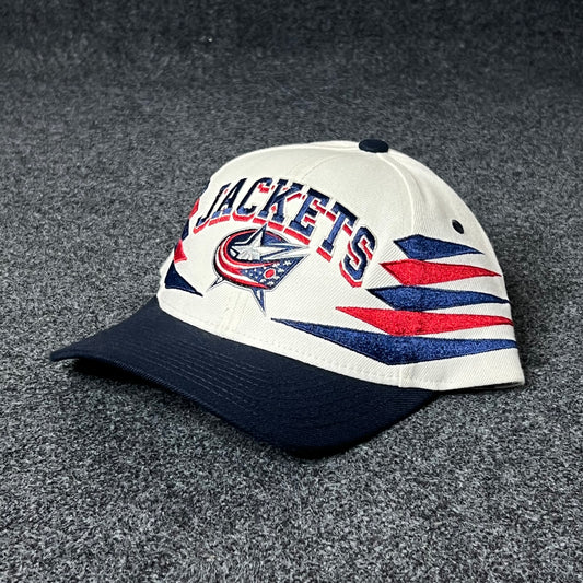 Columbus Jackets Embroidered Fan Cap