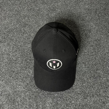 Black Emblem Streetwear Cap
