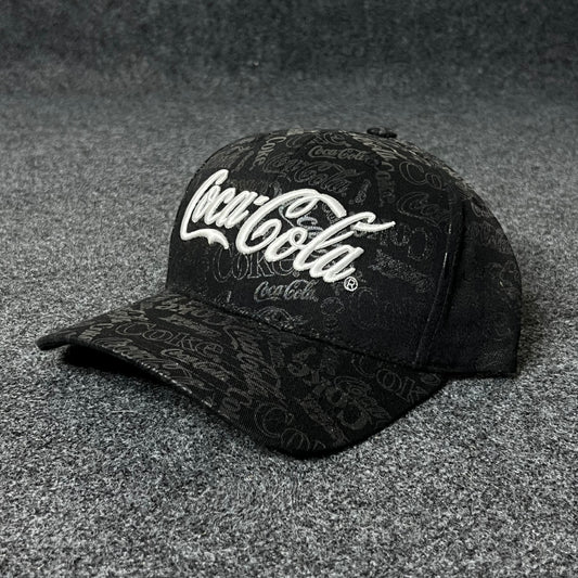 Coca-Cola Classic Black Logo Cap