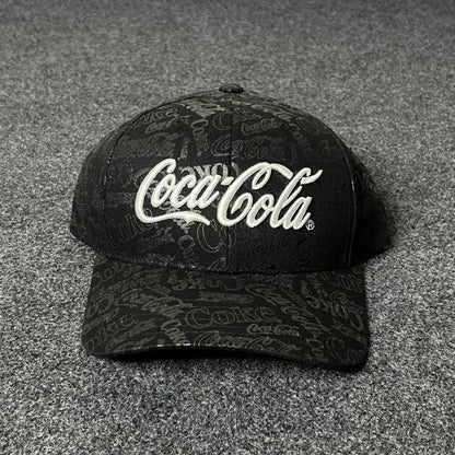 Coca-Cola Classic Black Logo Cap