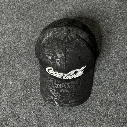 Coca-Cola Classic Black Logo Cap