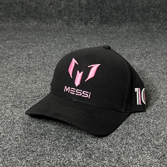Messi #10 Black Signature Cap