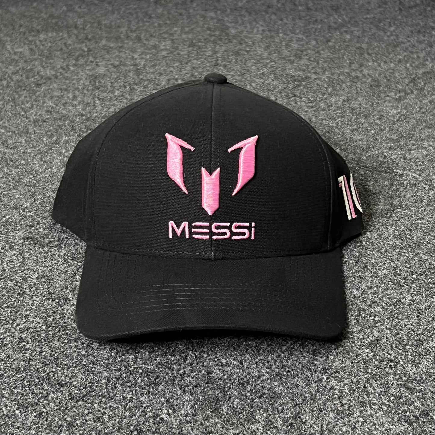 Messi #10 Black Signature Cap