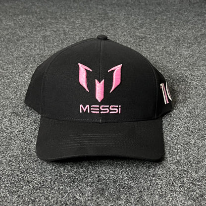 Messi #10 Black Signature Cap