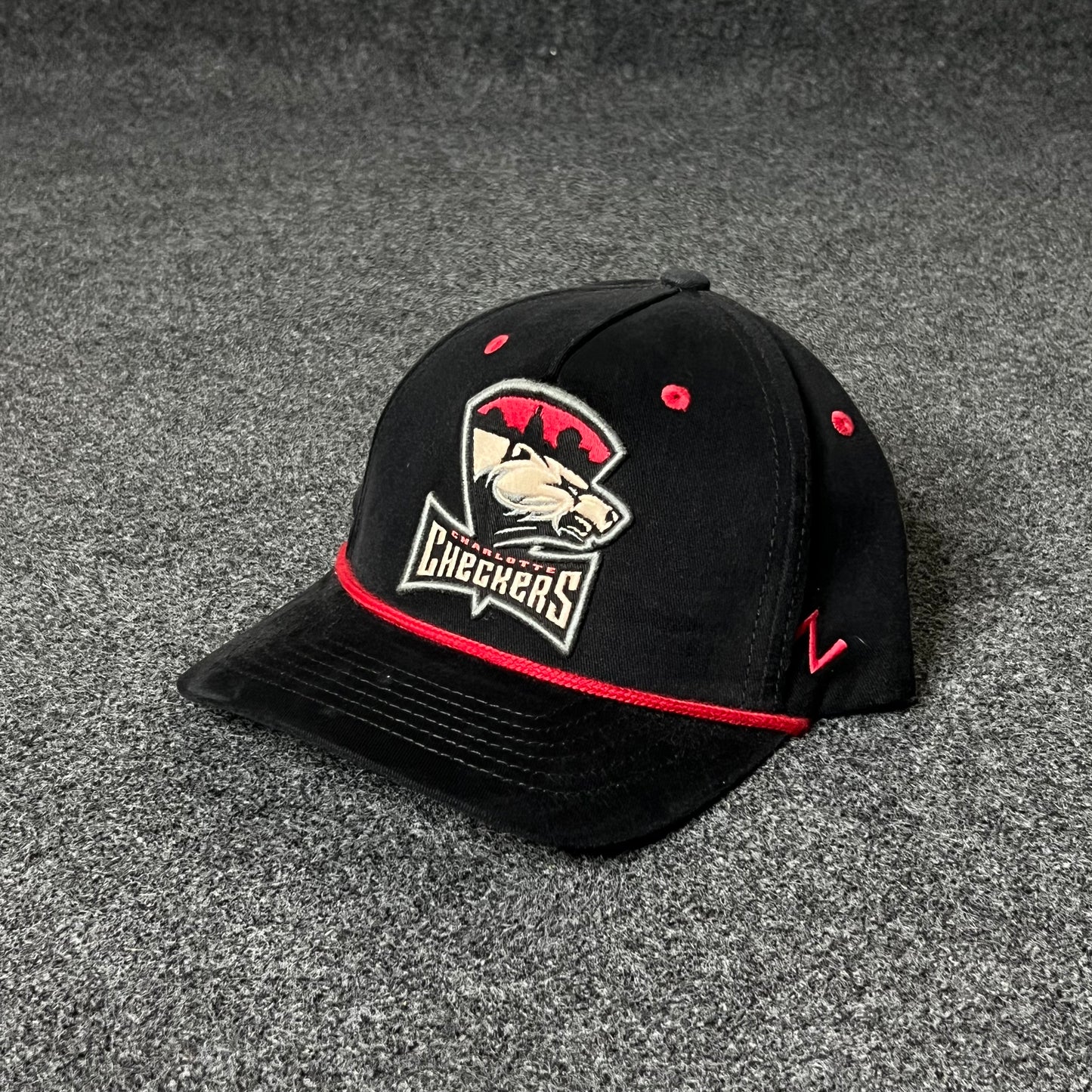 Beavers Black & Red Team Cap