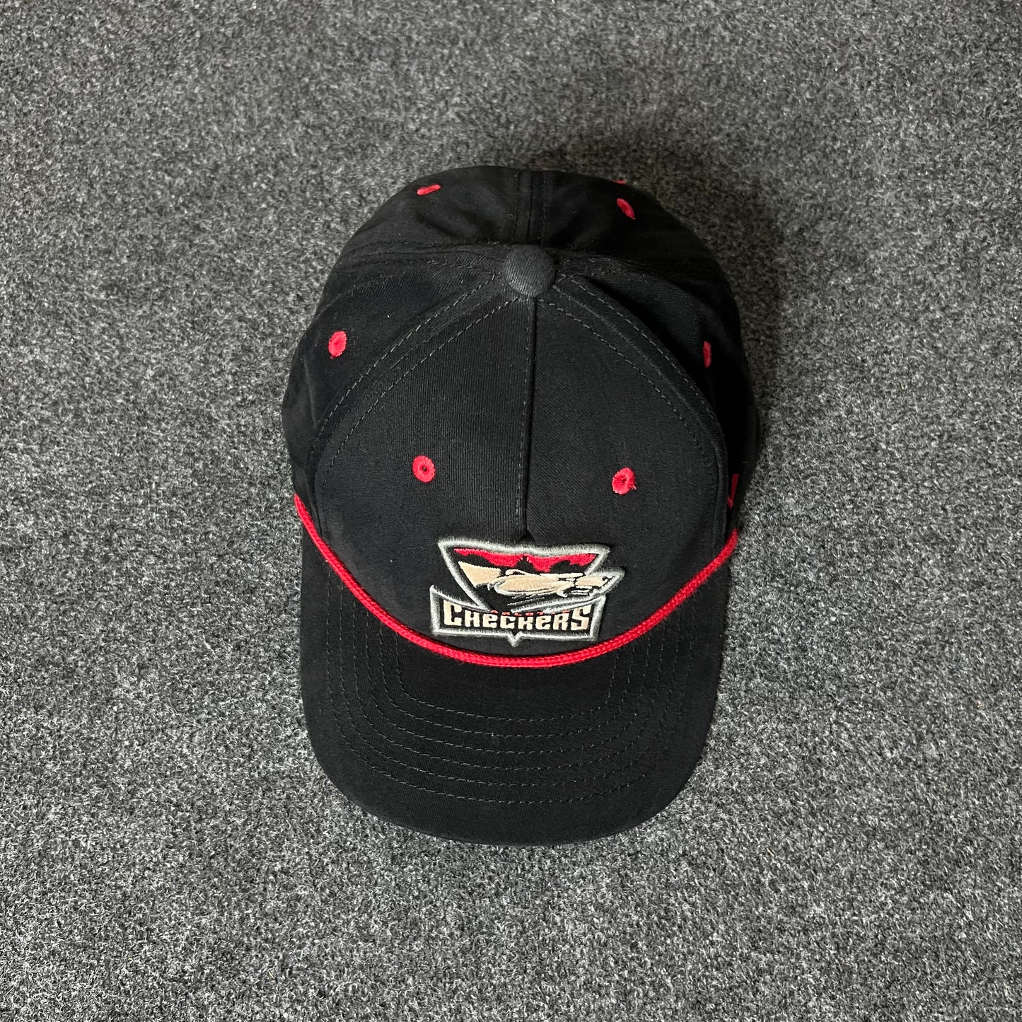 Beavers Black & Red Team Cap