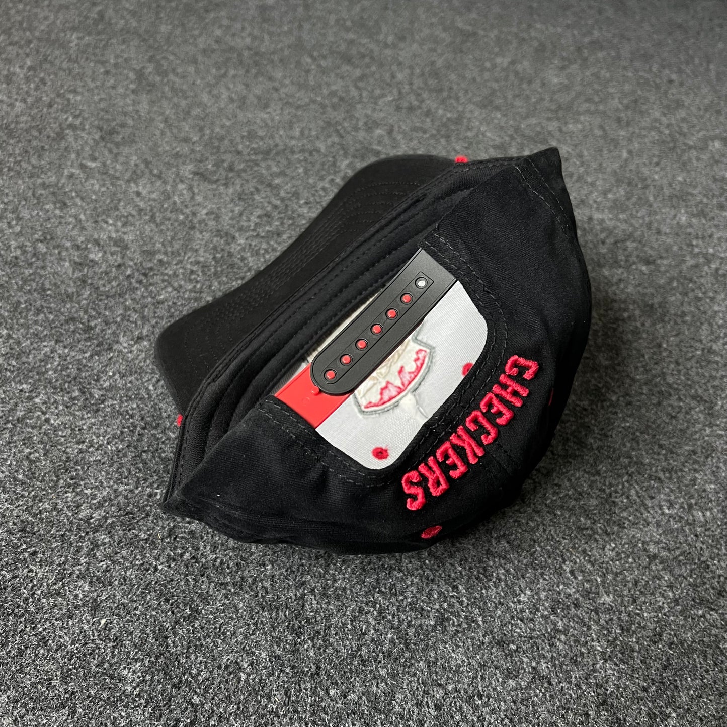 Beavers Black & Red Team Cap