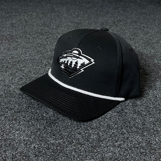 Black & White Forest Crest Cap