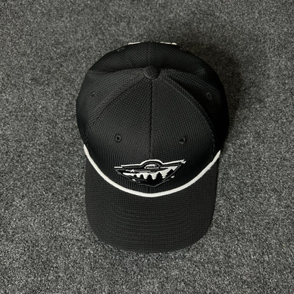 Black & White Forest Crest Cap