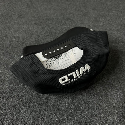 Black & White Forest Crest Cap
