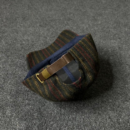 Vintage Striped Casual Cap
