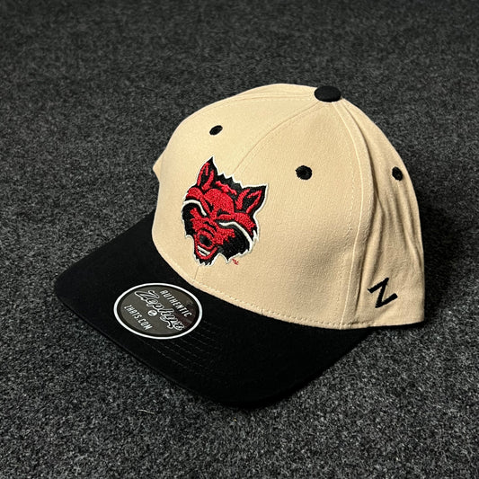 Red Wolf Two-Tone Team Cap