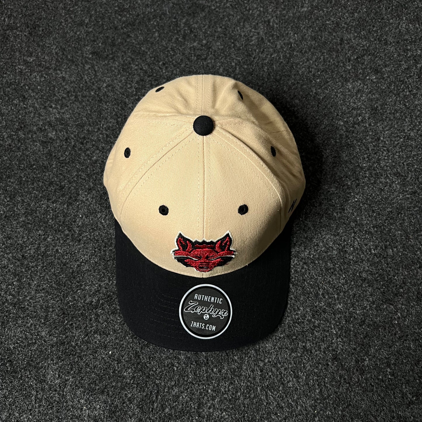 Red Wolf Two-Tone Team Cap