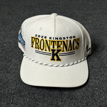 Kingston Frontenacs White Rope Cap